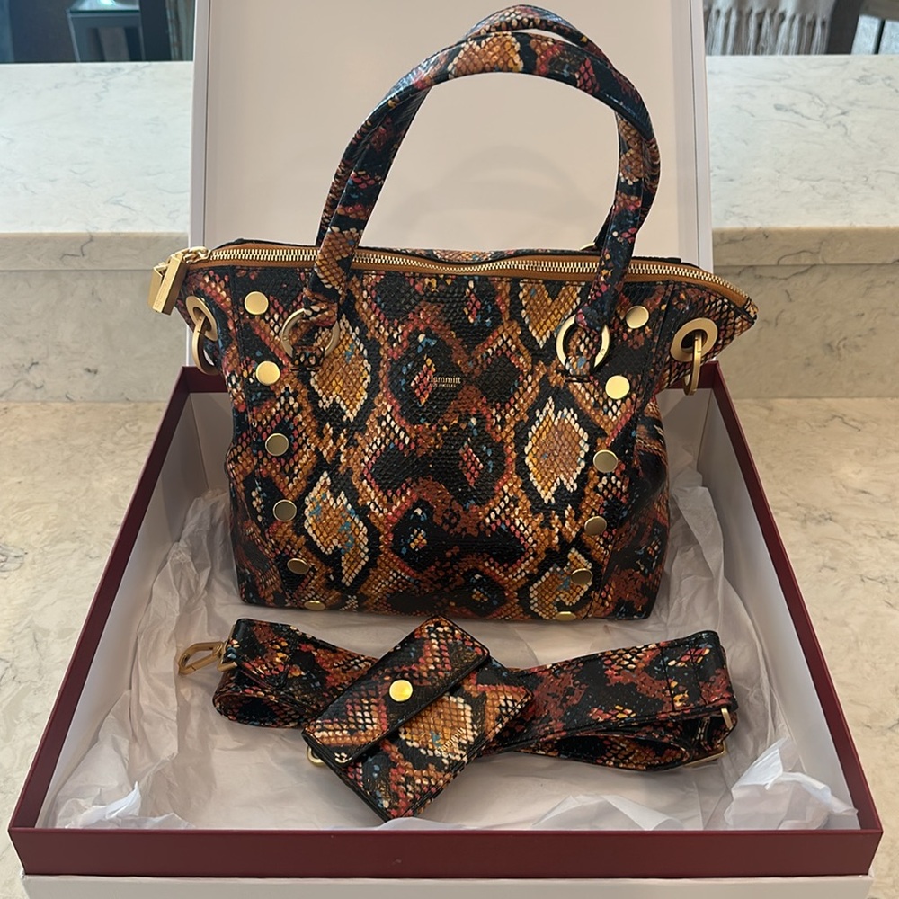 Hammitt Multicolor Snake Print Women's Bag Set in Botanical Snake